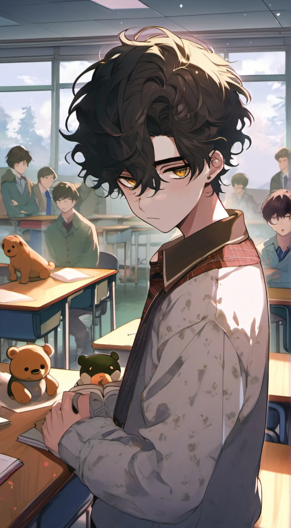 ai character: Alex background