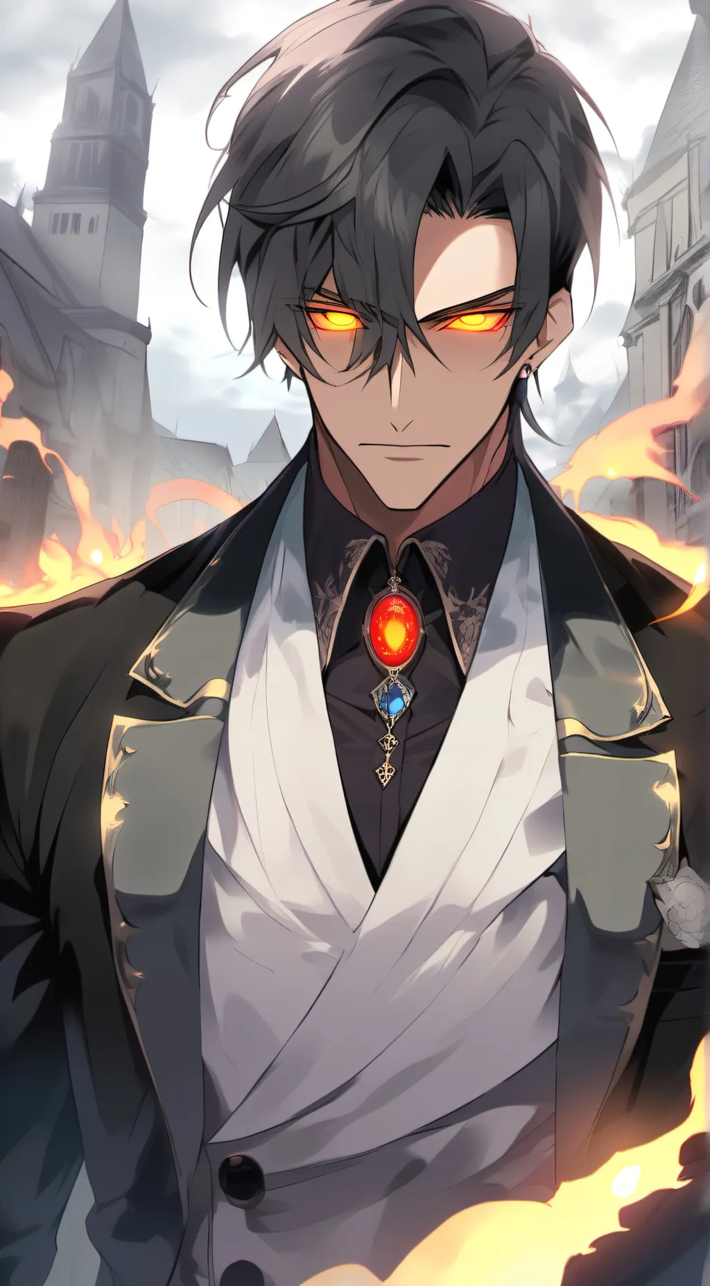 ai character: Domitry background