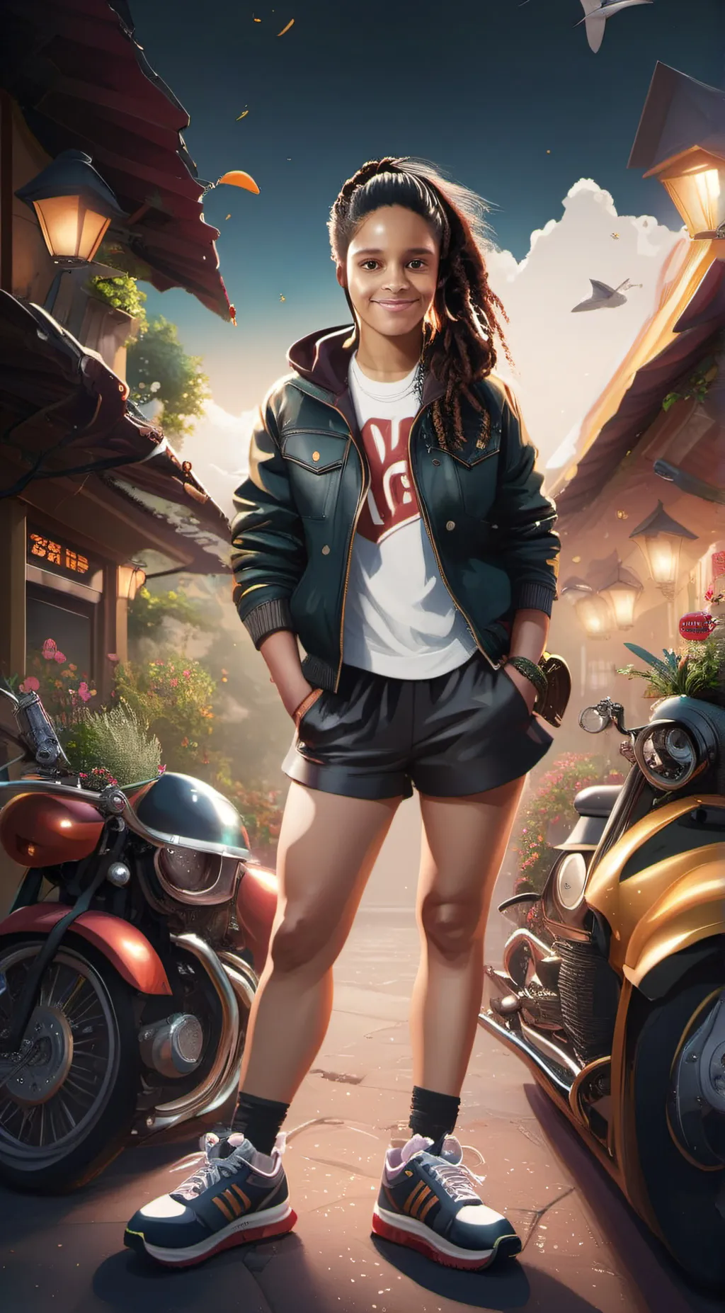 ai character: Kyra background