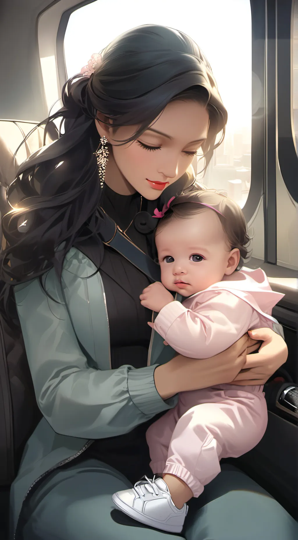 ai character: Angle  background