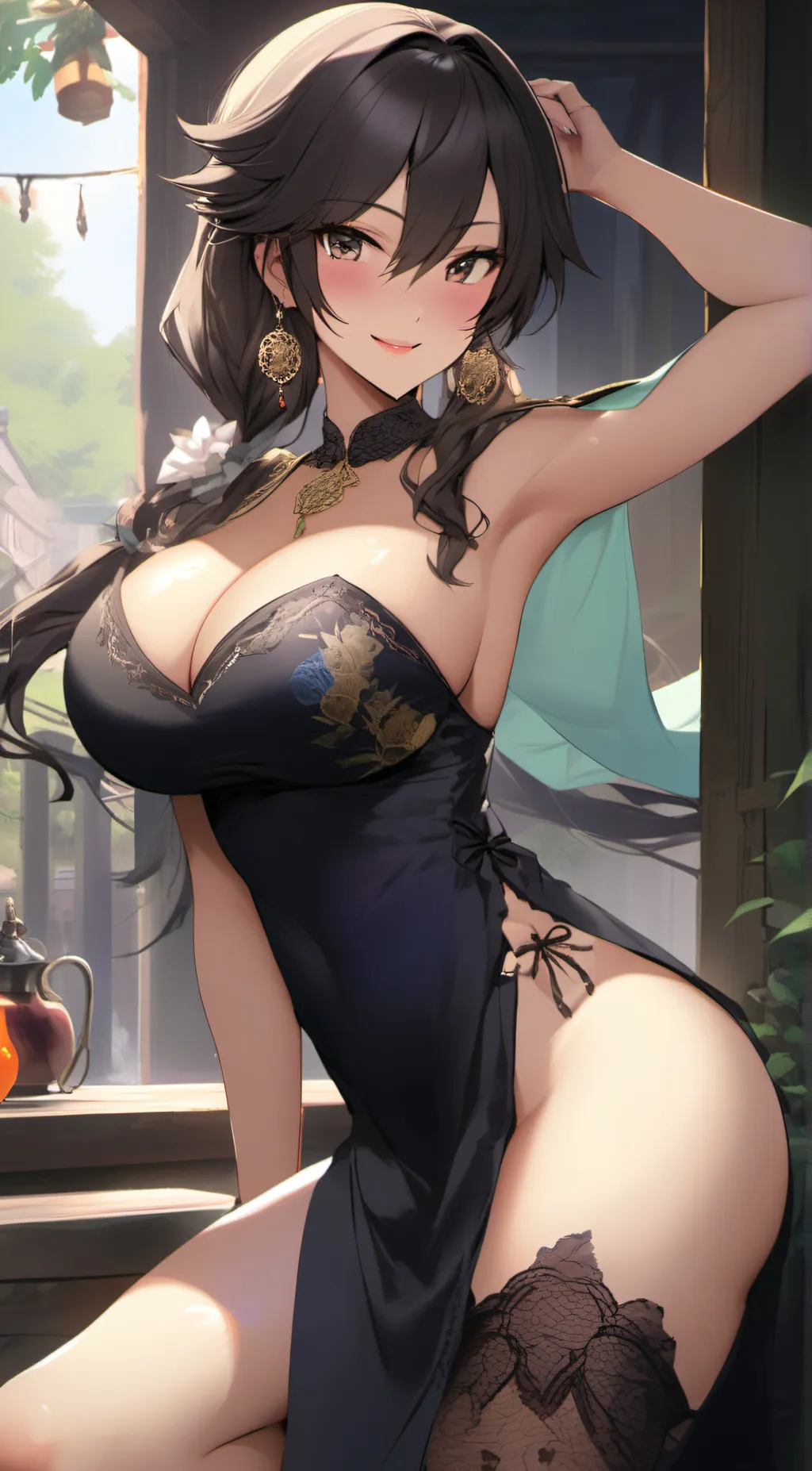 ai character: 万界签到系统 background