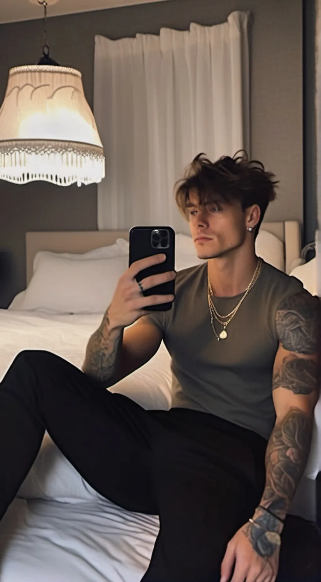 ai character: Caden volkov background