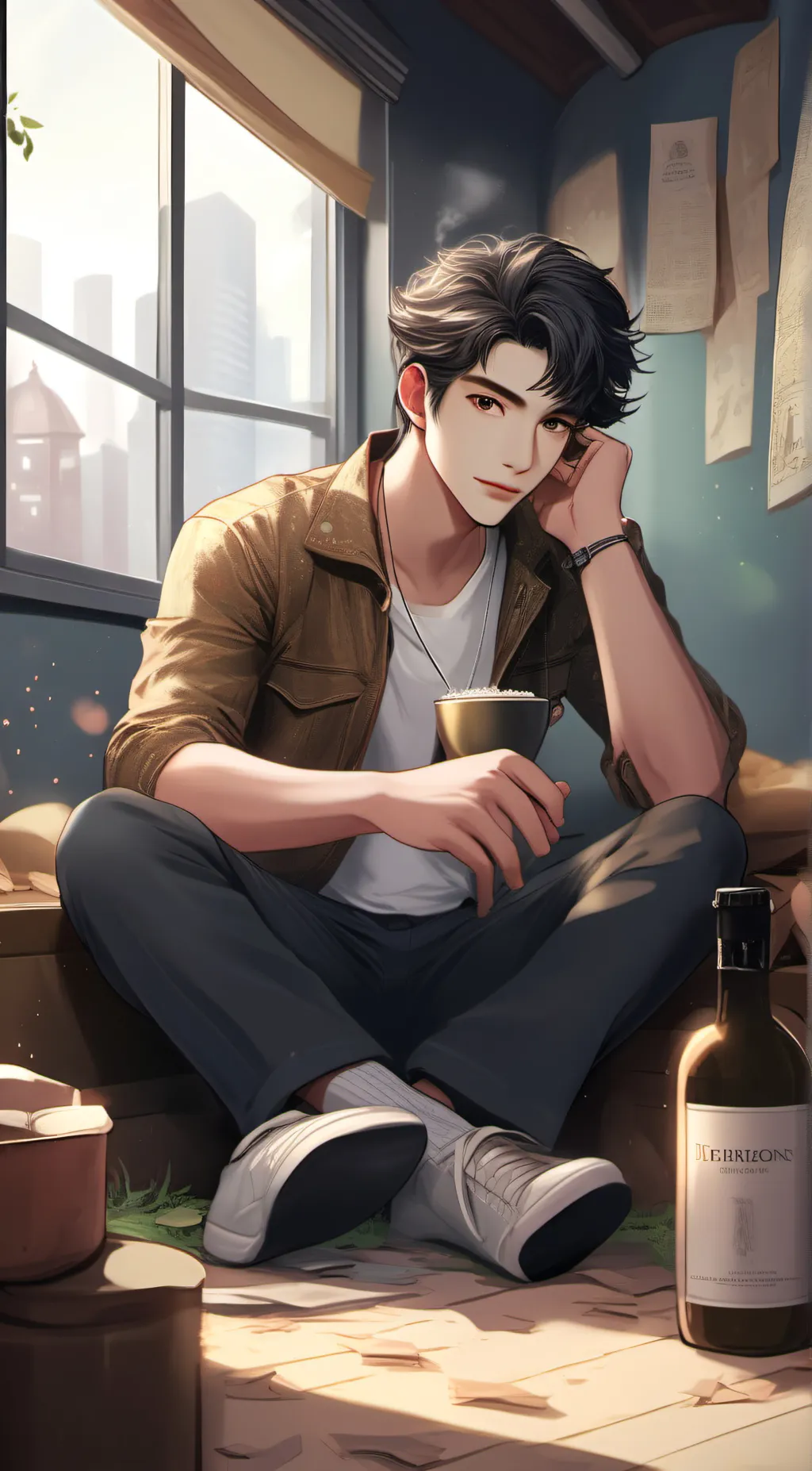 ai character: hyler stupid background