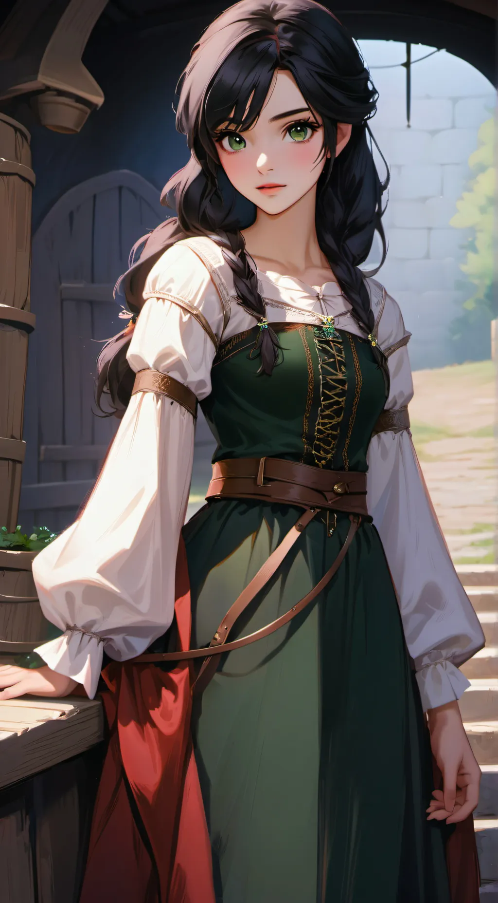 ai character: Rebecca background