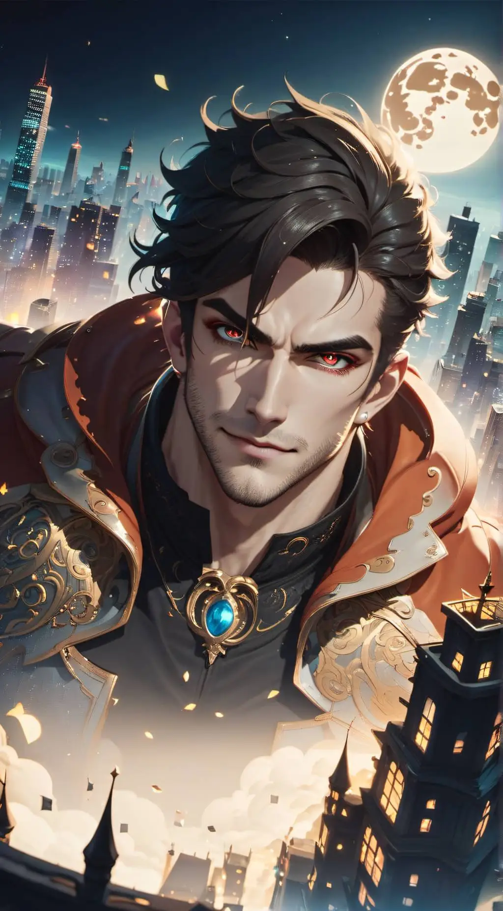 ai character: Amory background