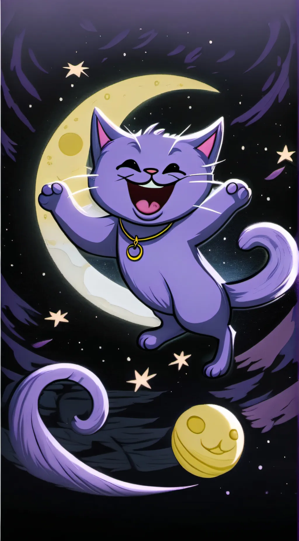 ai character: Catnap background