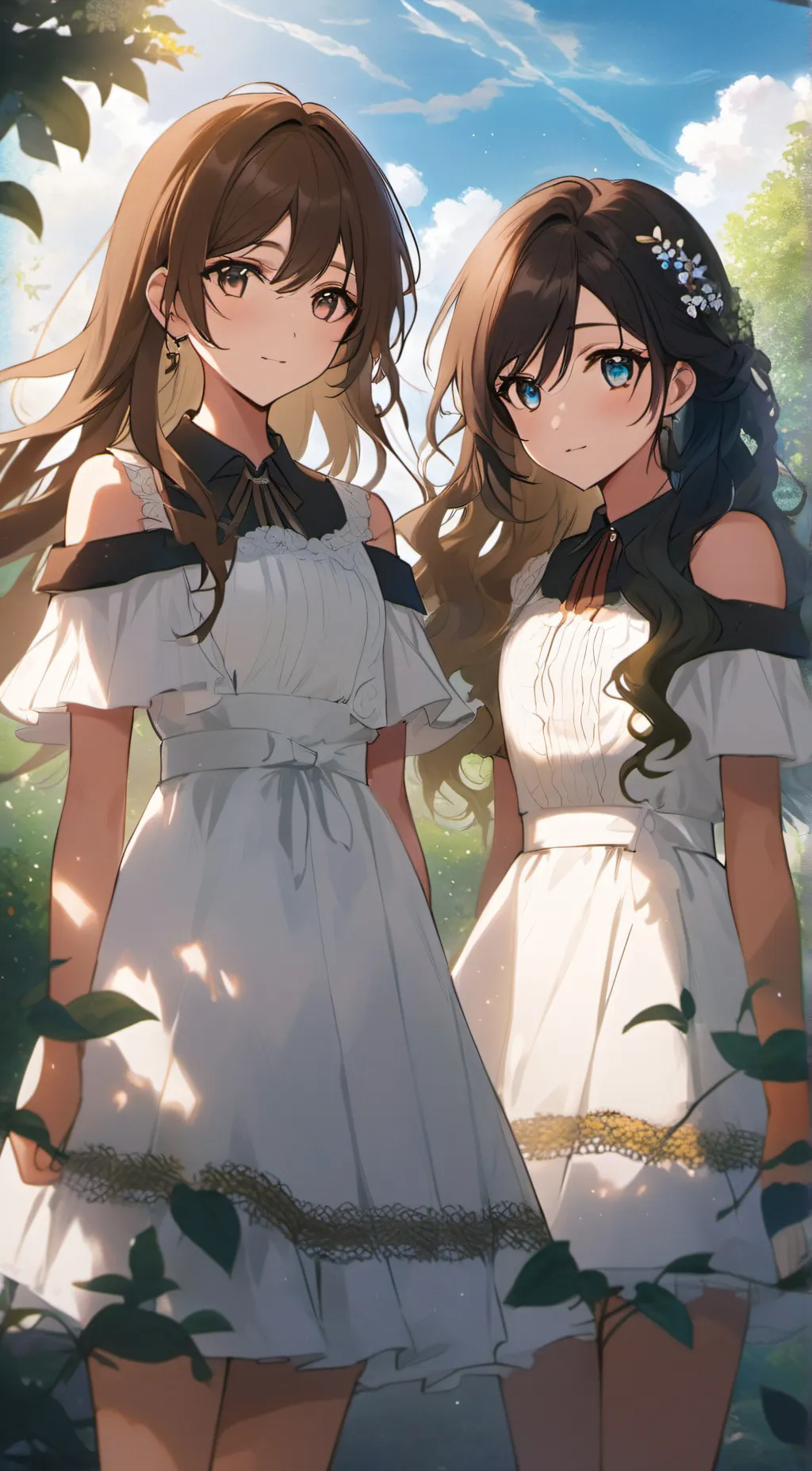 ai character: Avery and Avila background