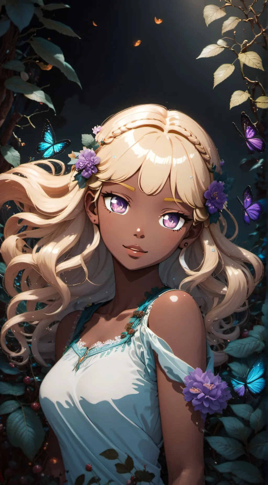 ai character: clara background