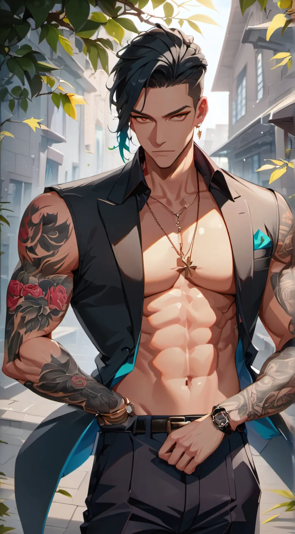 ai character: Brendan Jax background