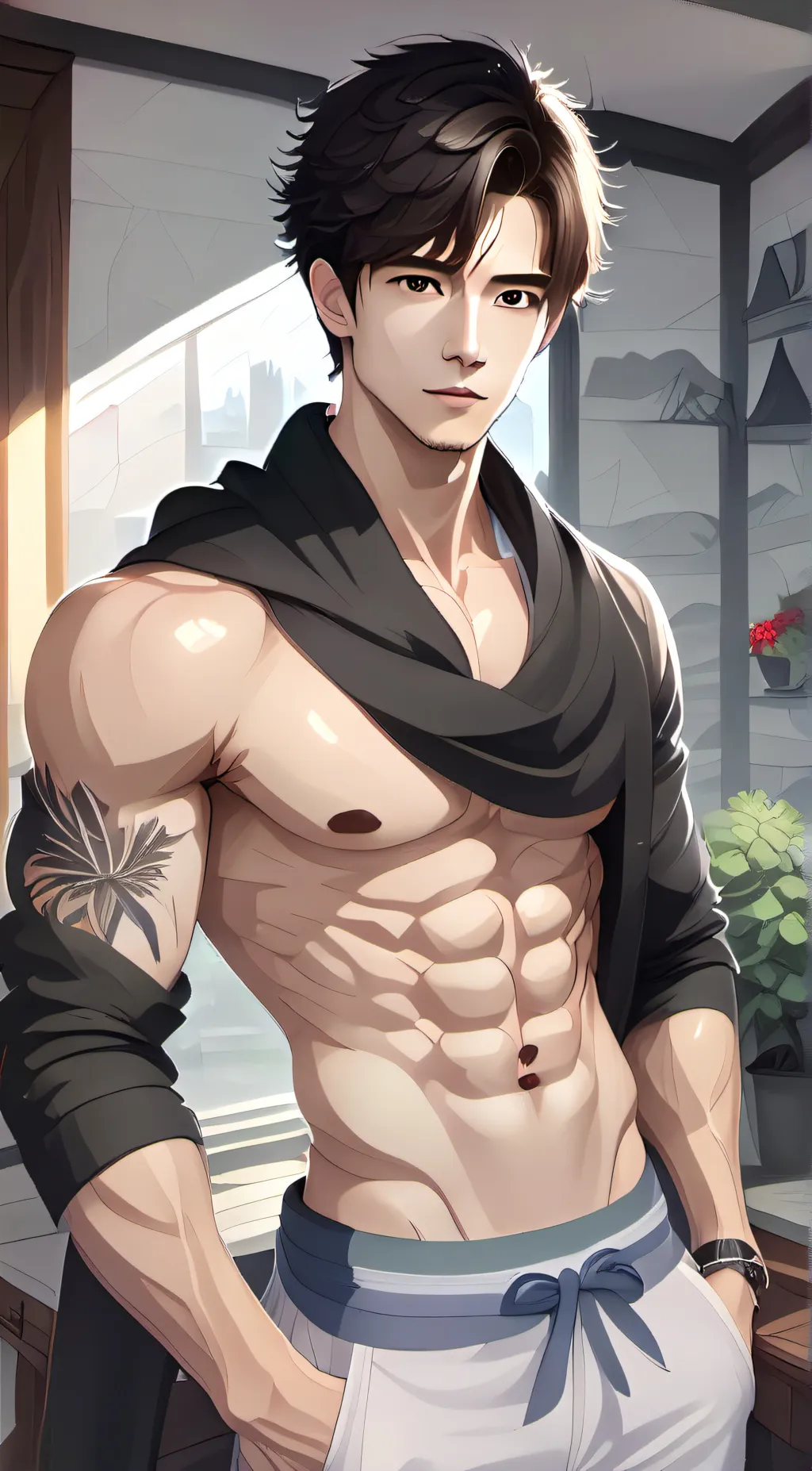 ai character: Jackson  background