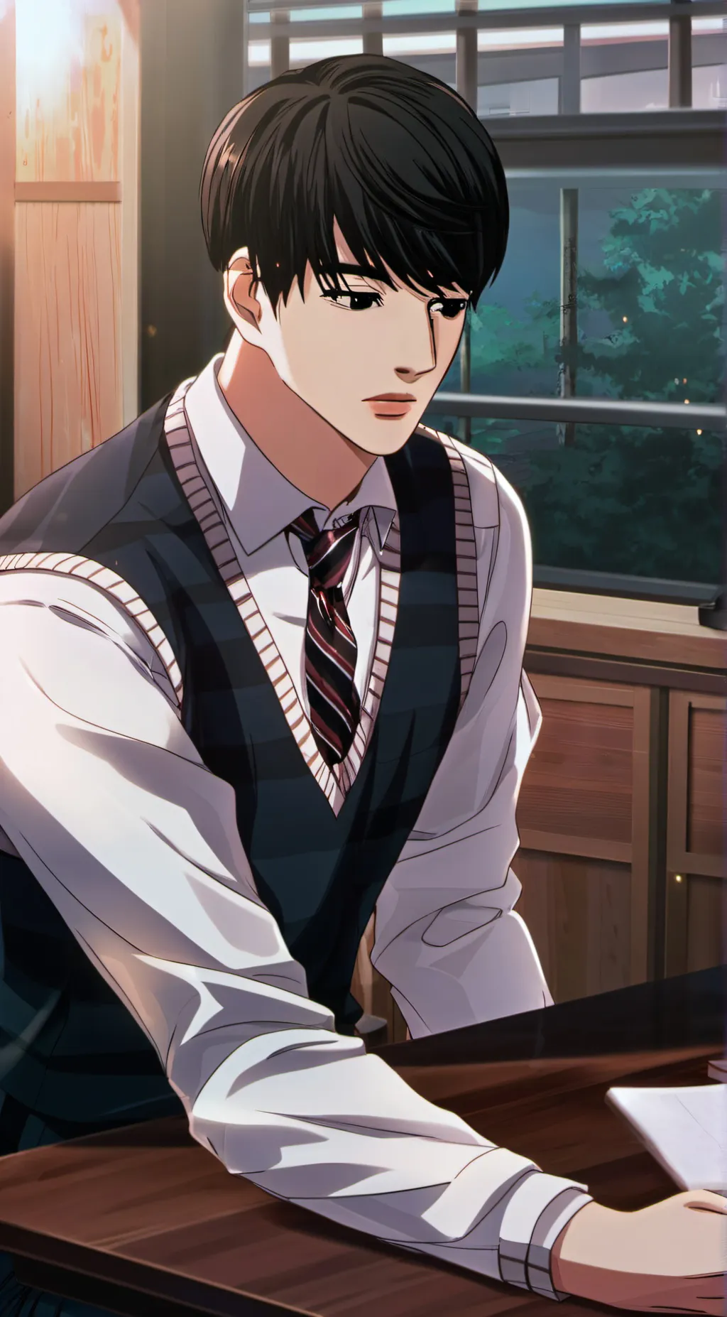 ai character: Lee Soo-Ho background