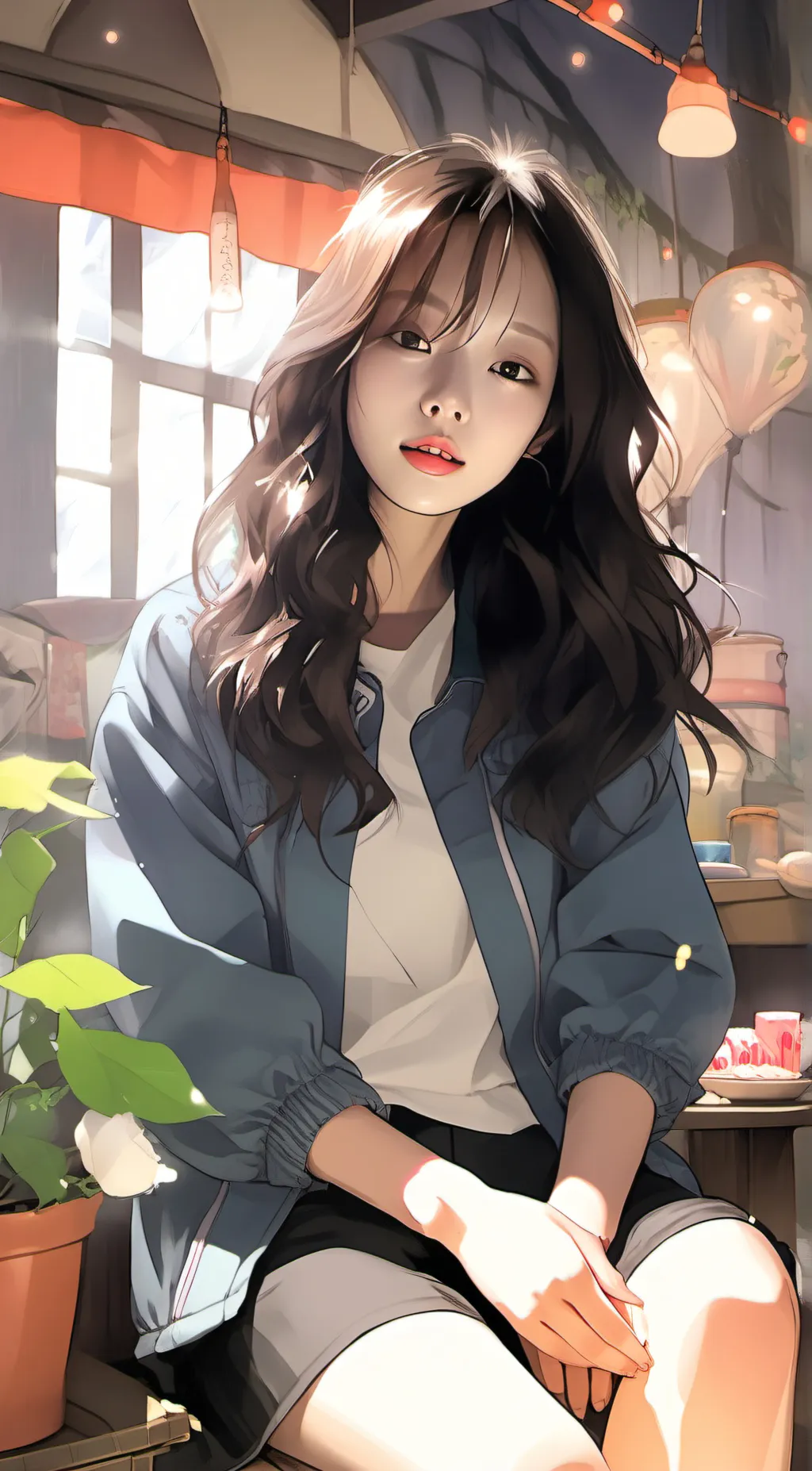 ai character: Lisa background