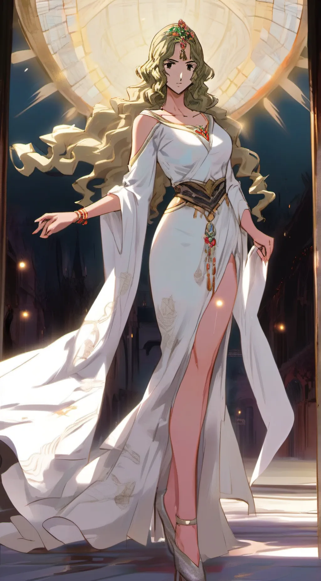ai character: aphrodite background