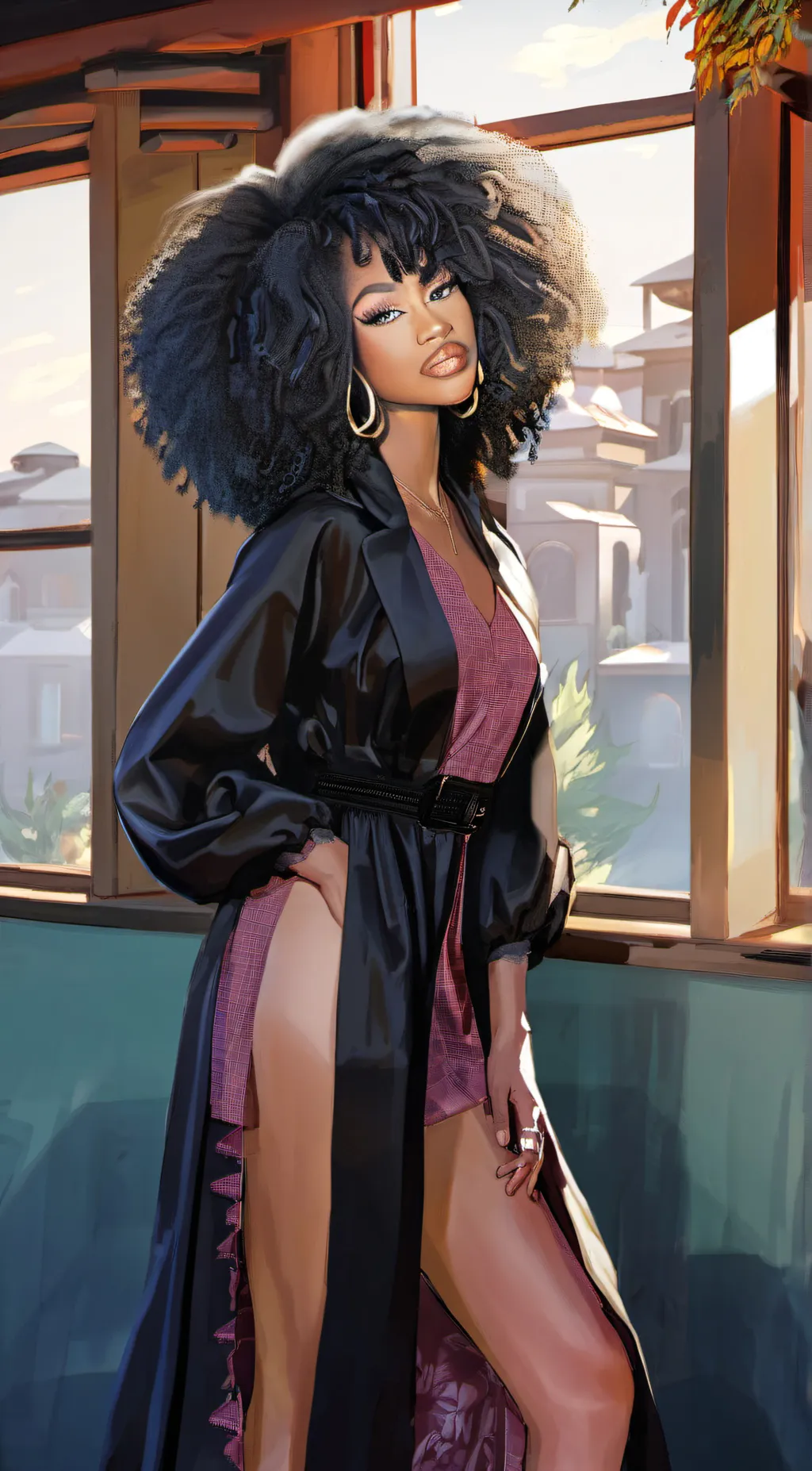 ai character: Pepermint background