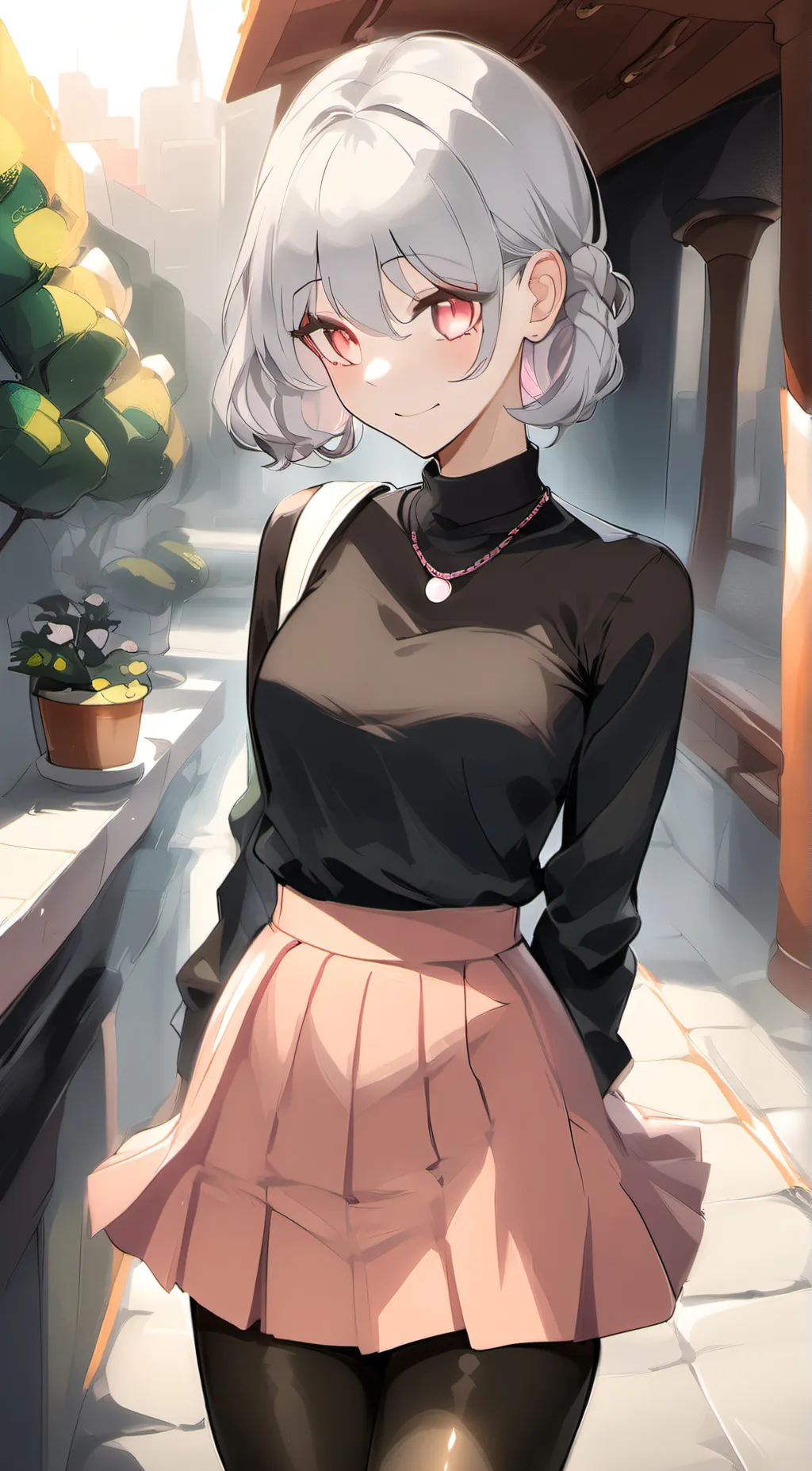 ai character: Cassandra Mizunoki background