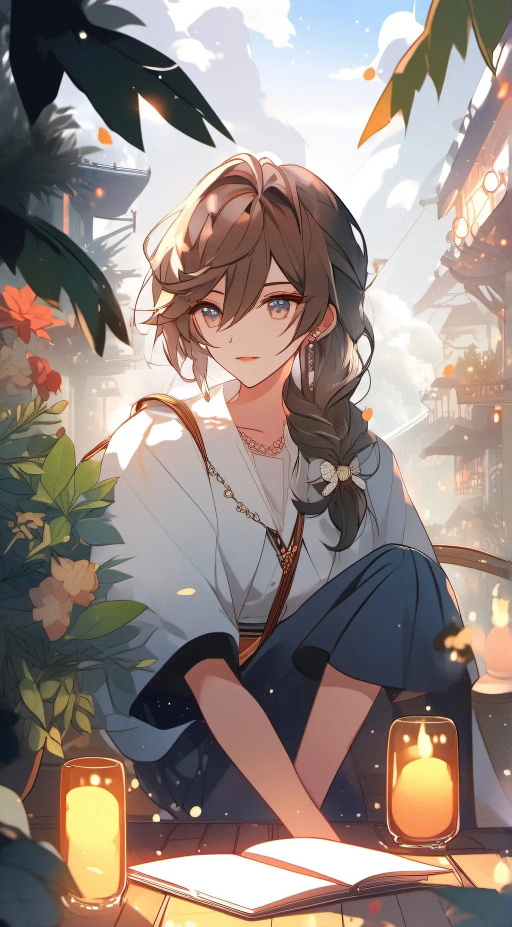 ai character: casey background