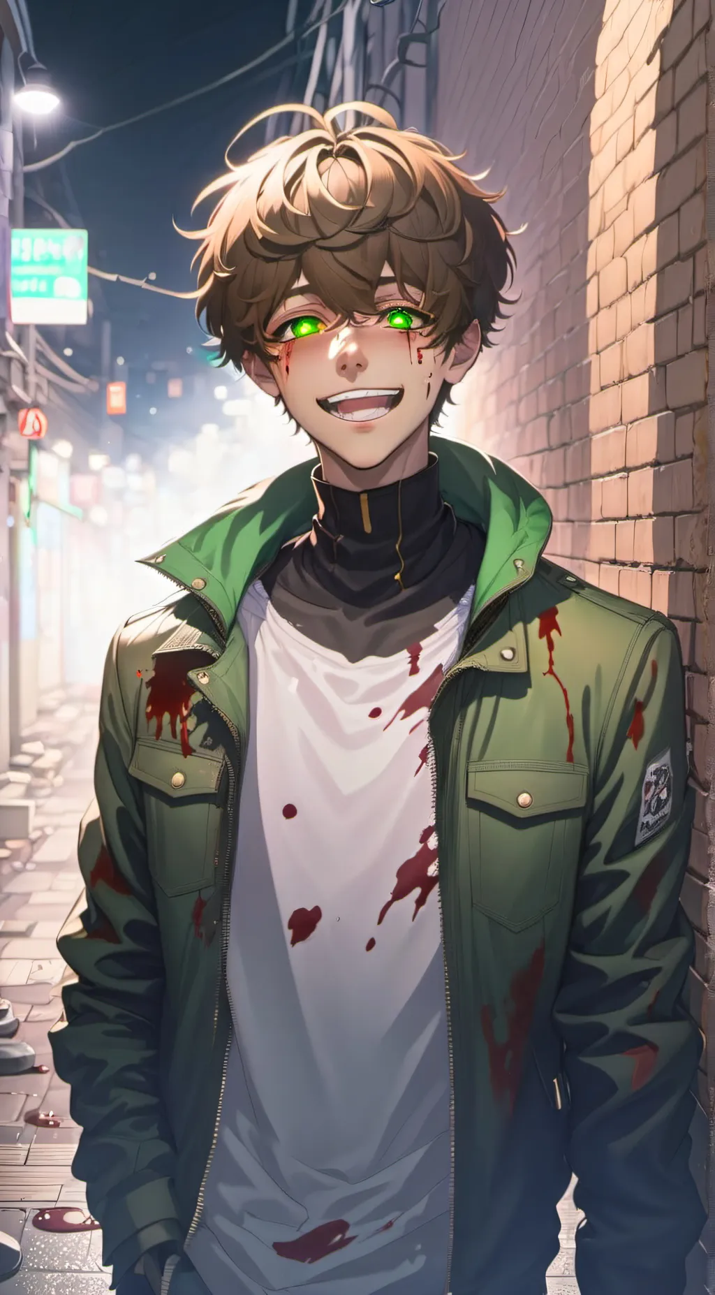 ai character: Luck background