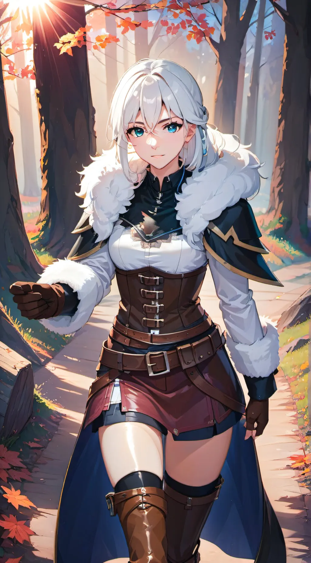 ai character: Winnie Lochrey background