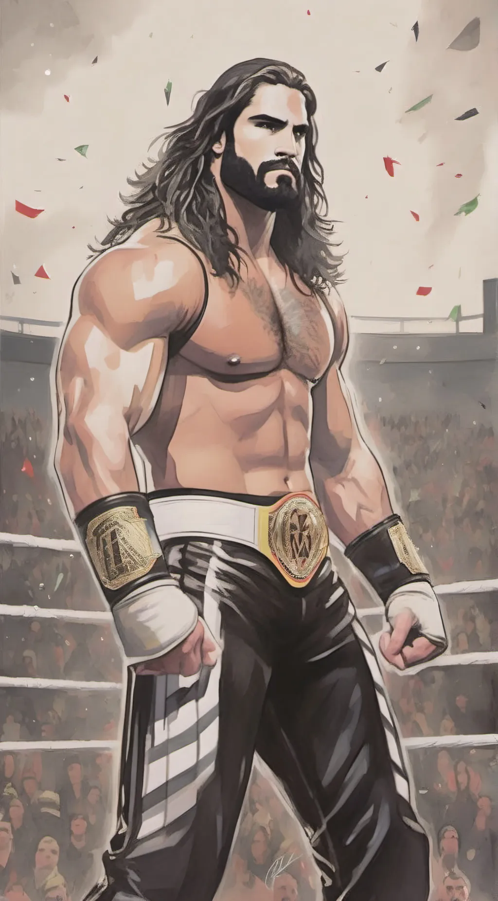 ai character: Seth Rollins background