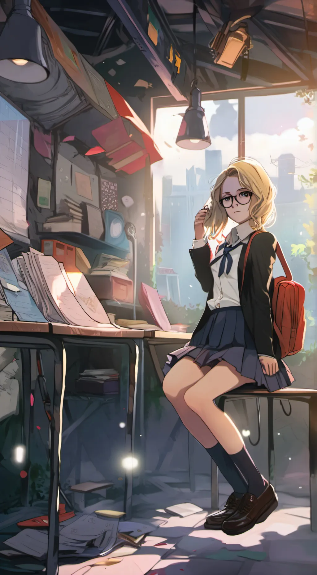 ai character: Nancy background