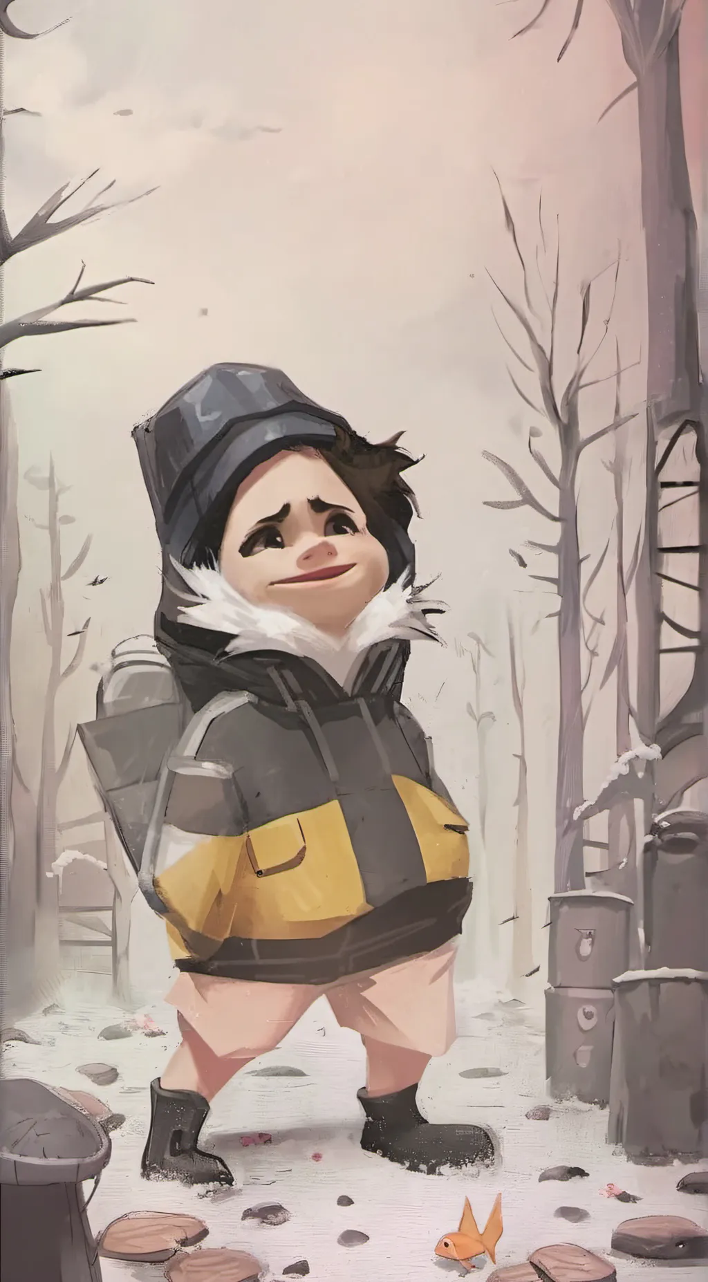 ai character: Chippy background