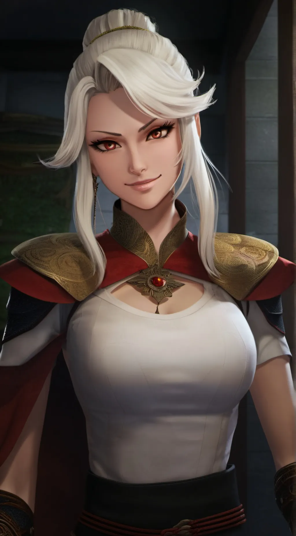 ai character: Olga background