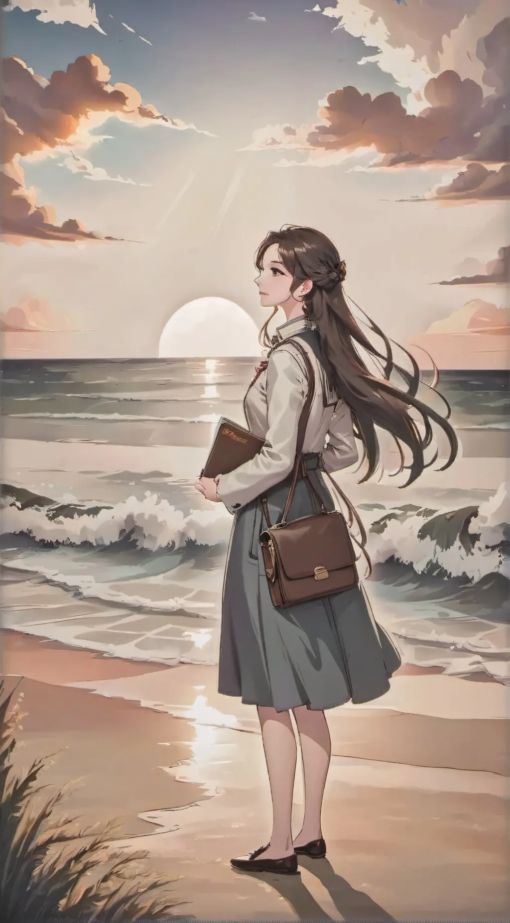 ai character: Serena background