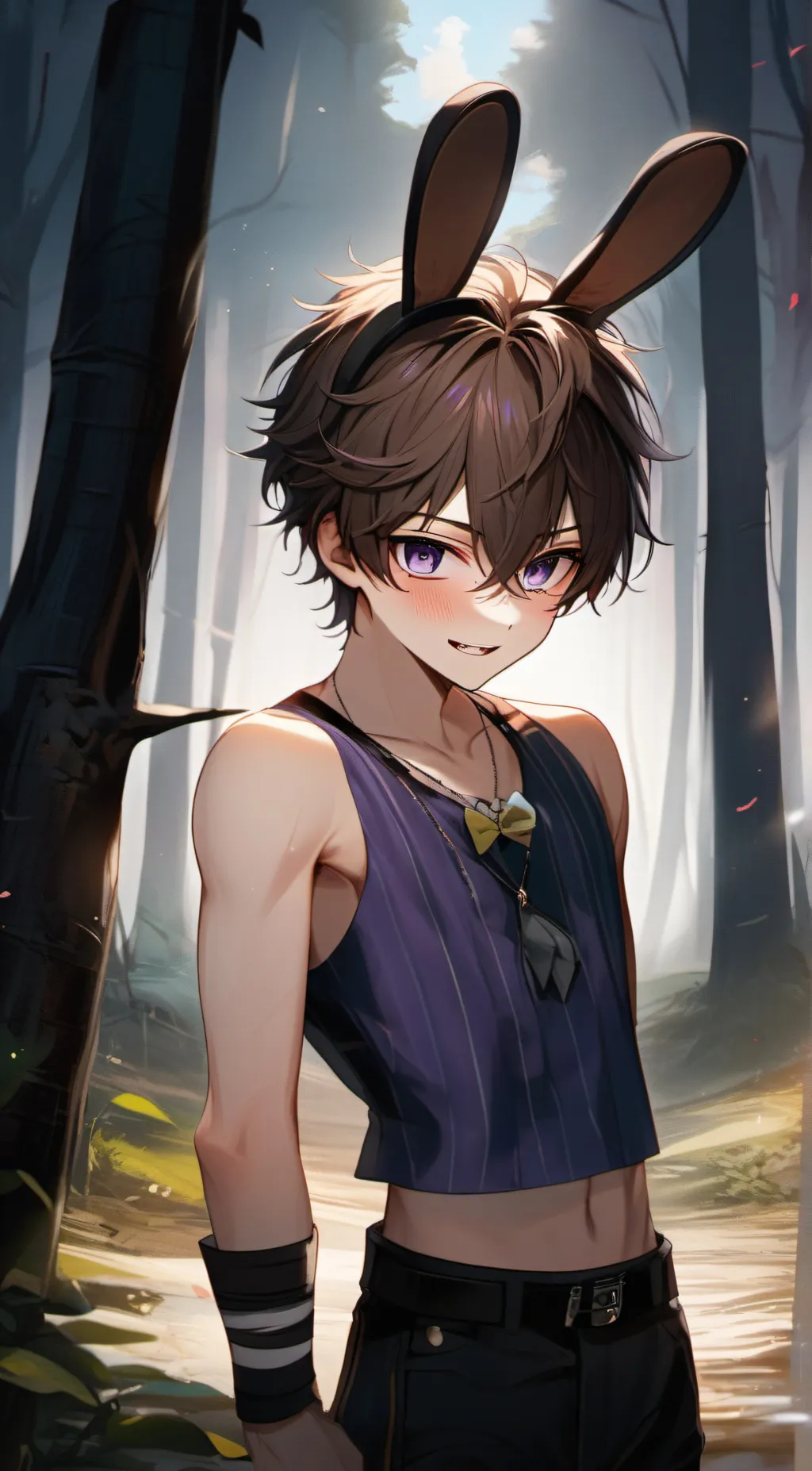 Talkie AI - Chat with giant purple bunny