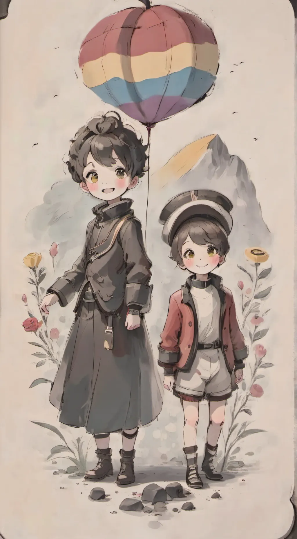 ai character: Are you pan? background