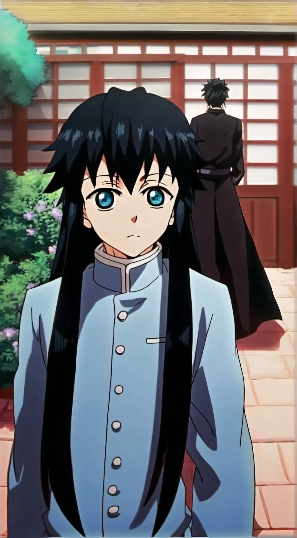 ai character: Muishiro Tokito  background