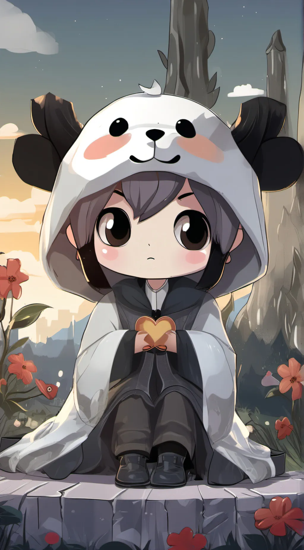 ai character: Mia  background