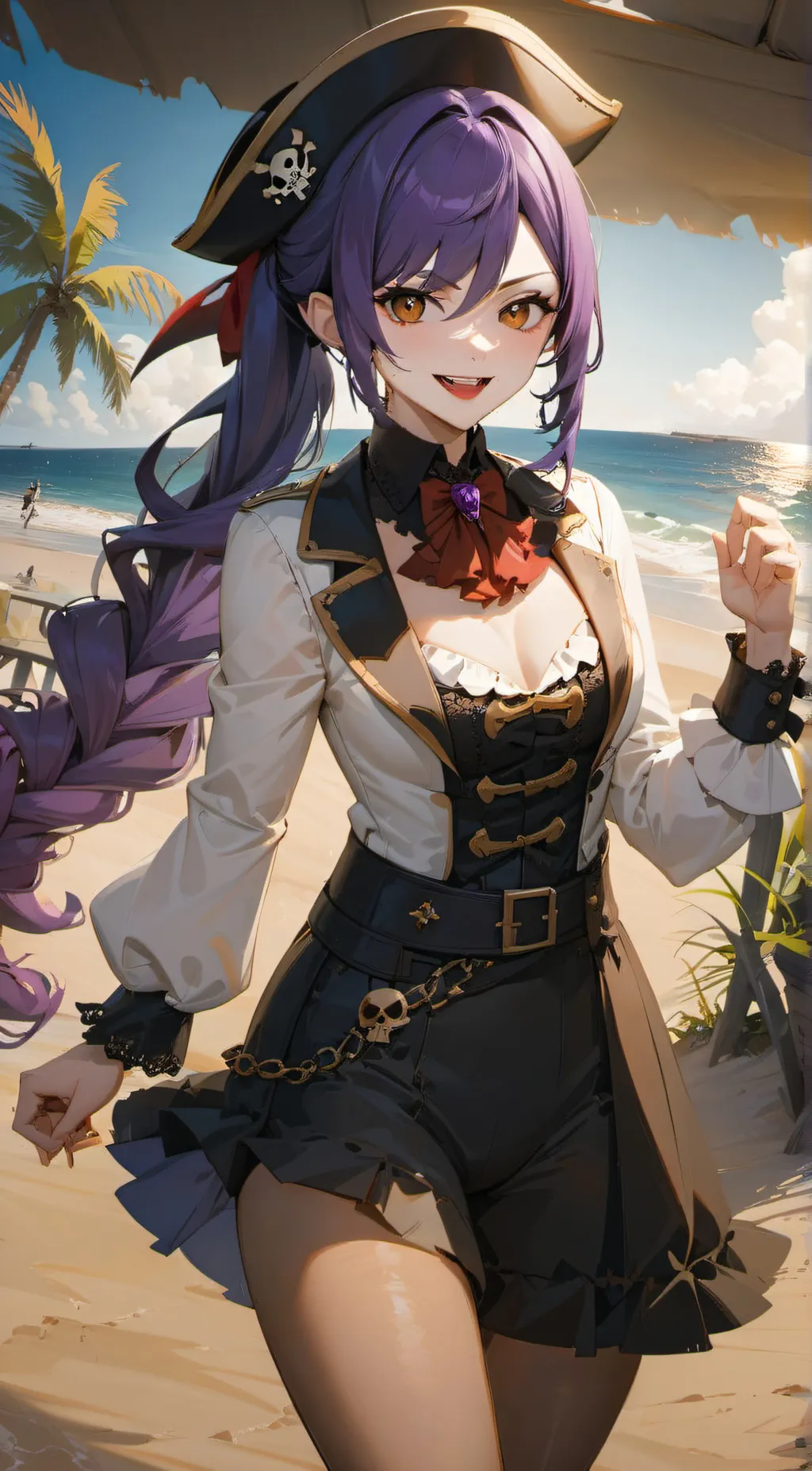 ai character: Rachel hook background