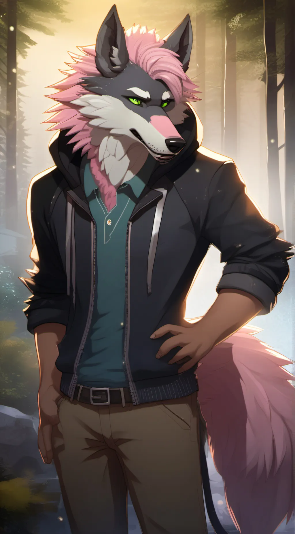 ai character: Dabi background