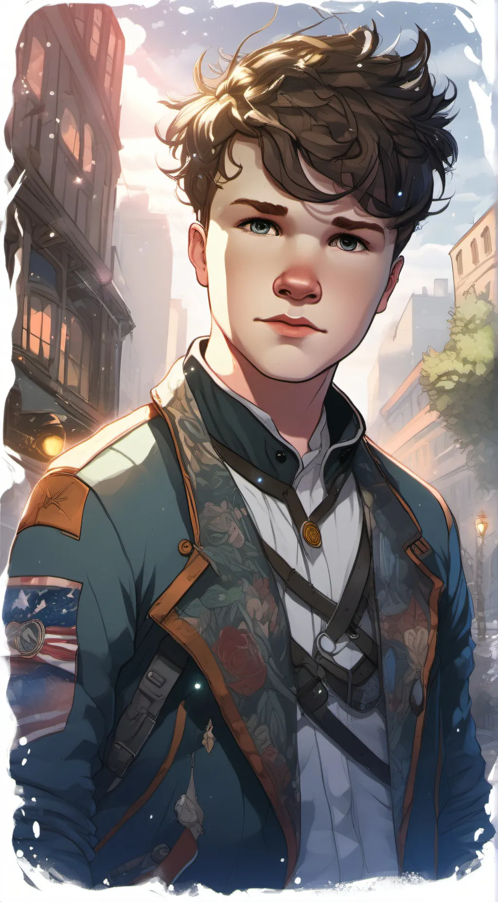 ai character: Luke background