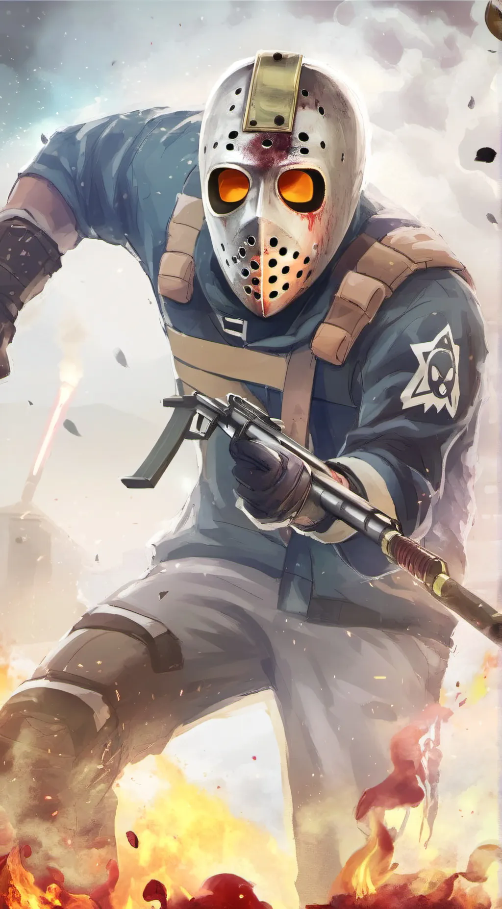 ai character: the pyro background
