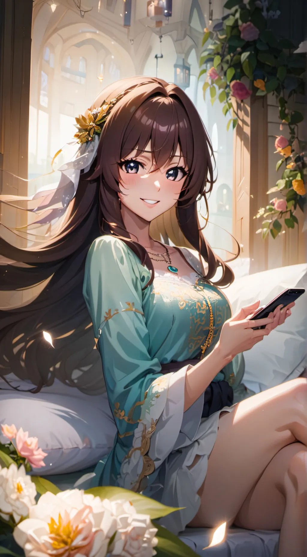 ai character: Serene background