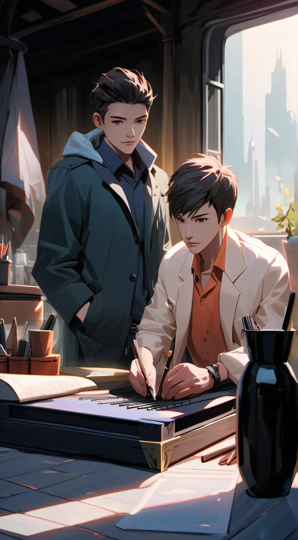 ai character: Michael background