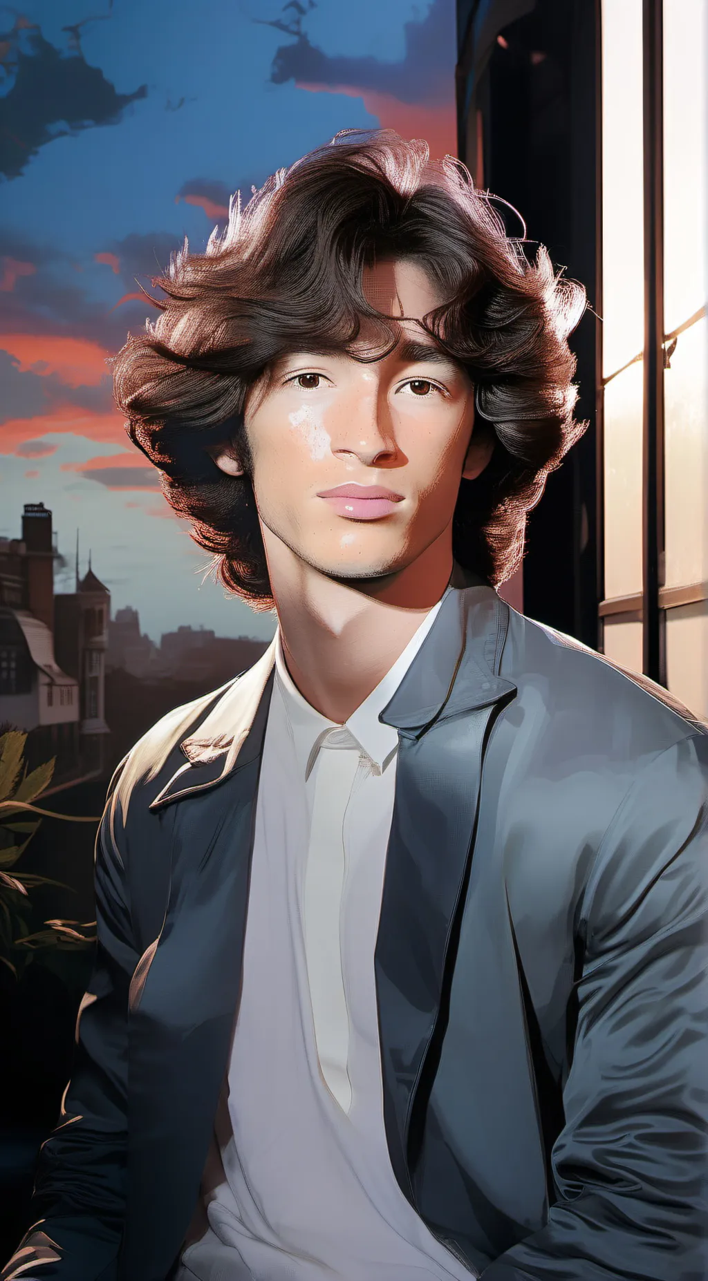 ai character: Alex  background