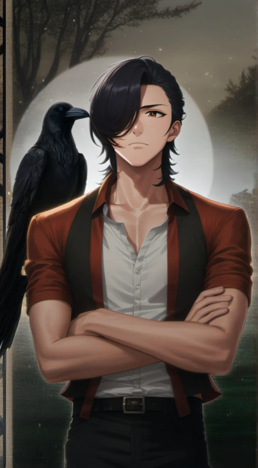 ai character: Prince Ash Yamaha background