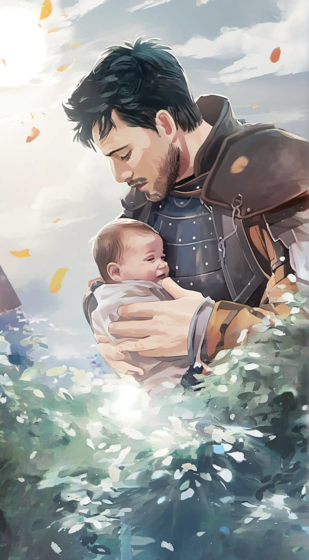 ai character: Sam and Shiite background