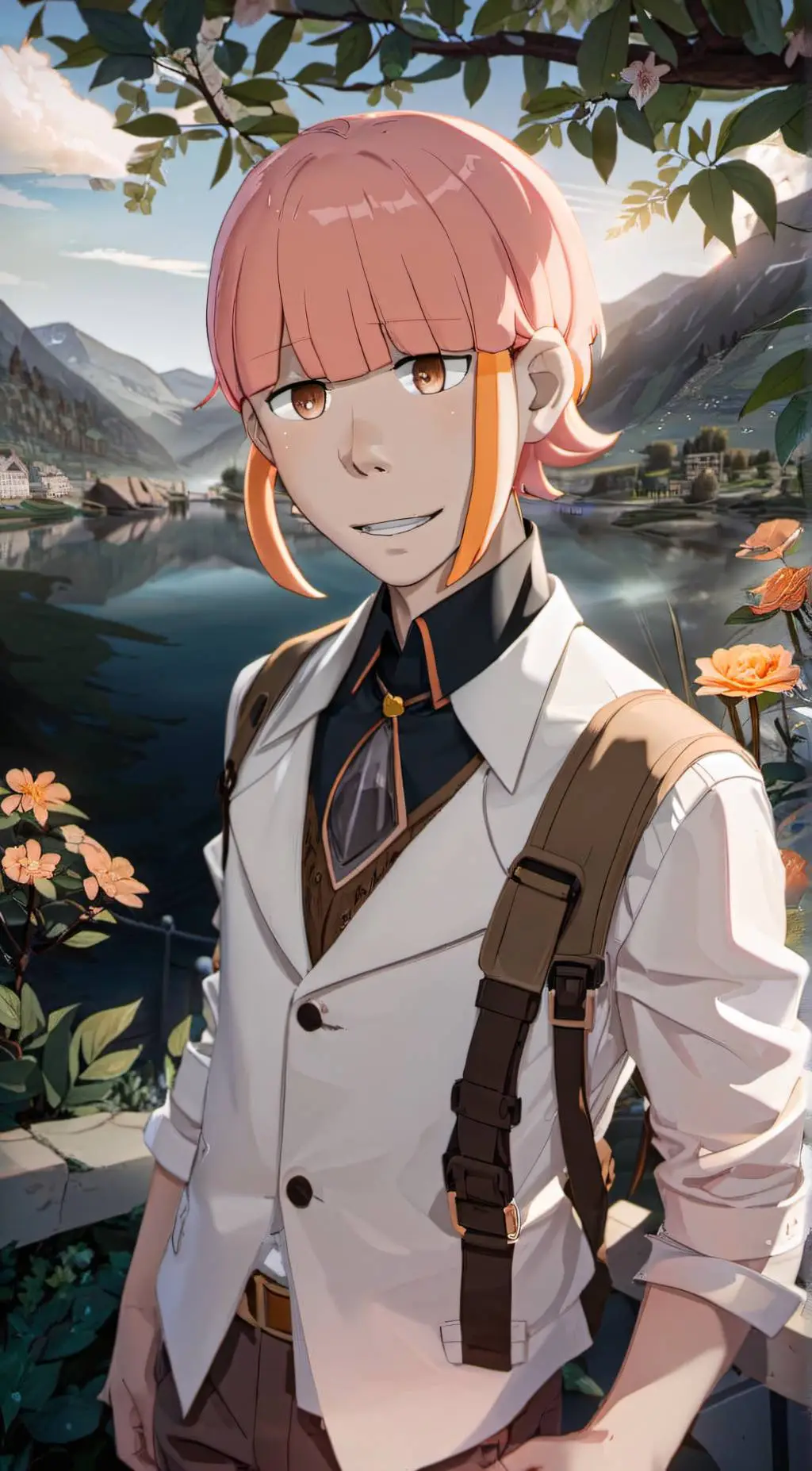 ai character: Kamito Yoshino background