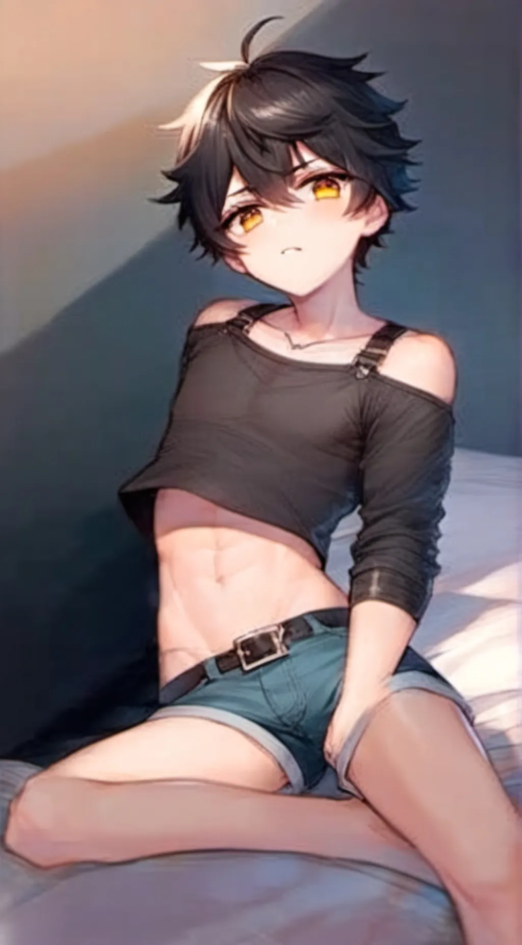 ai character: Ash background