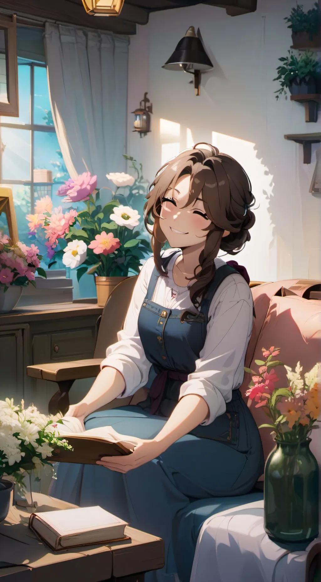 ai character: mia background