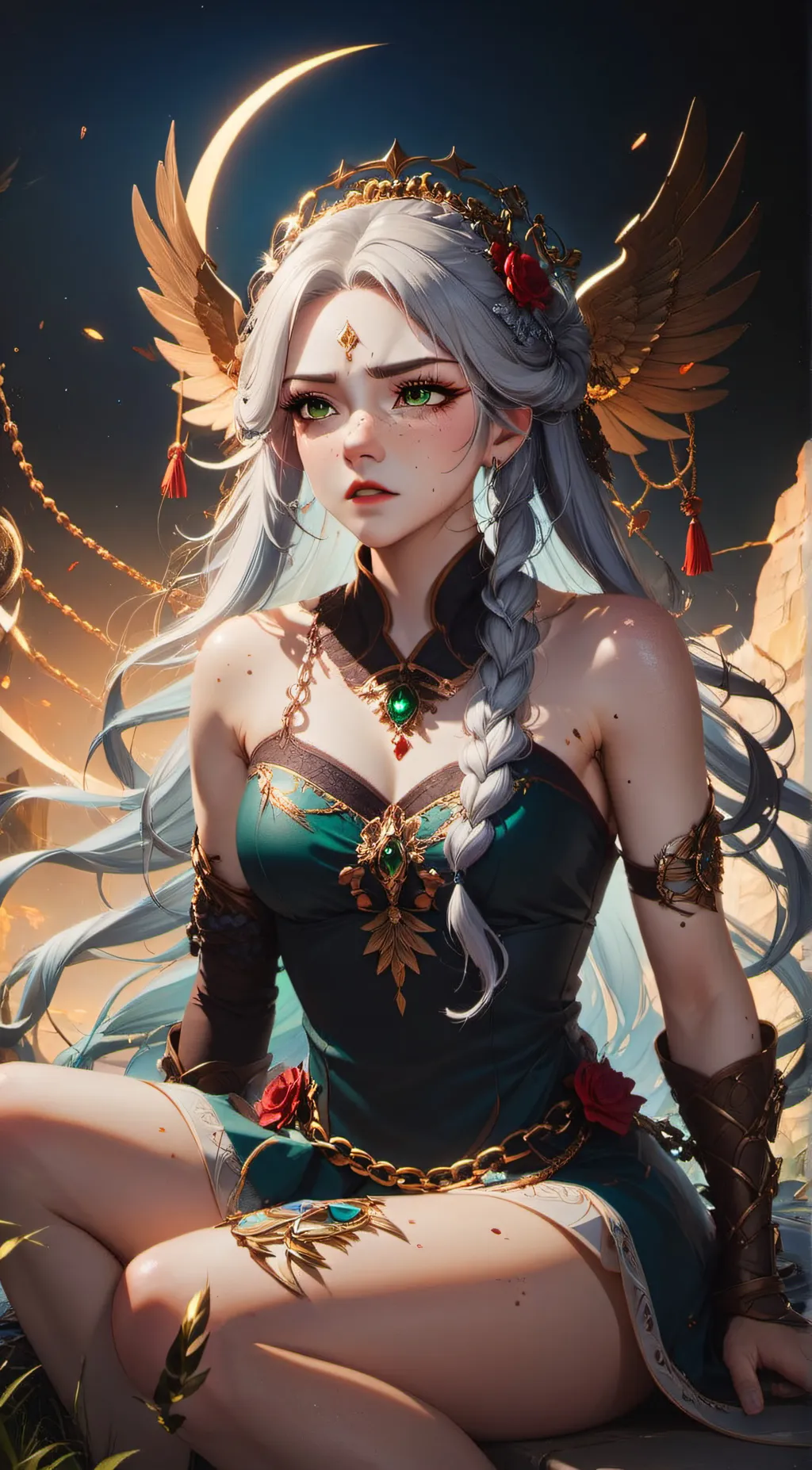 ai character: Maya background