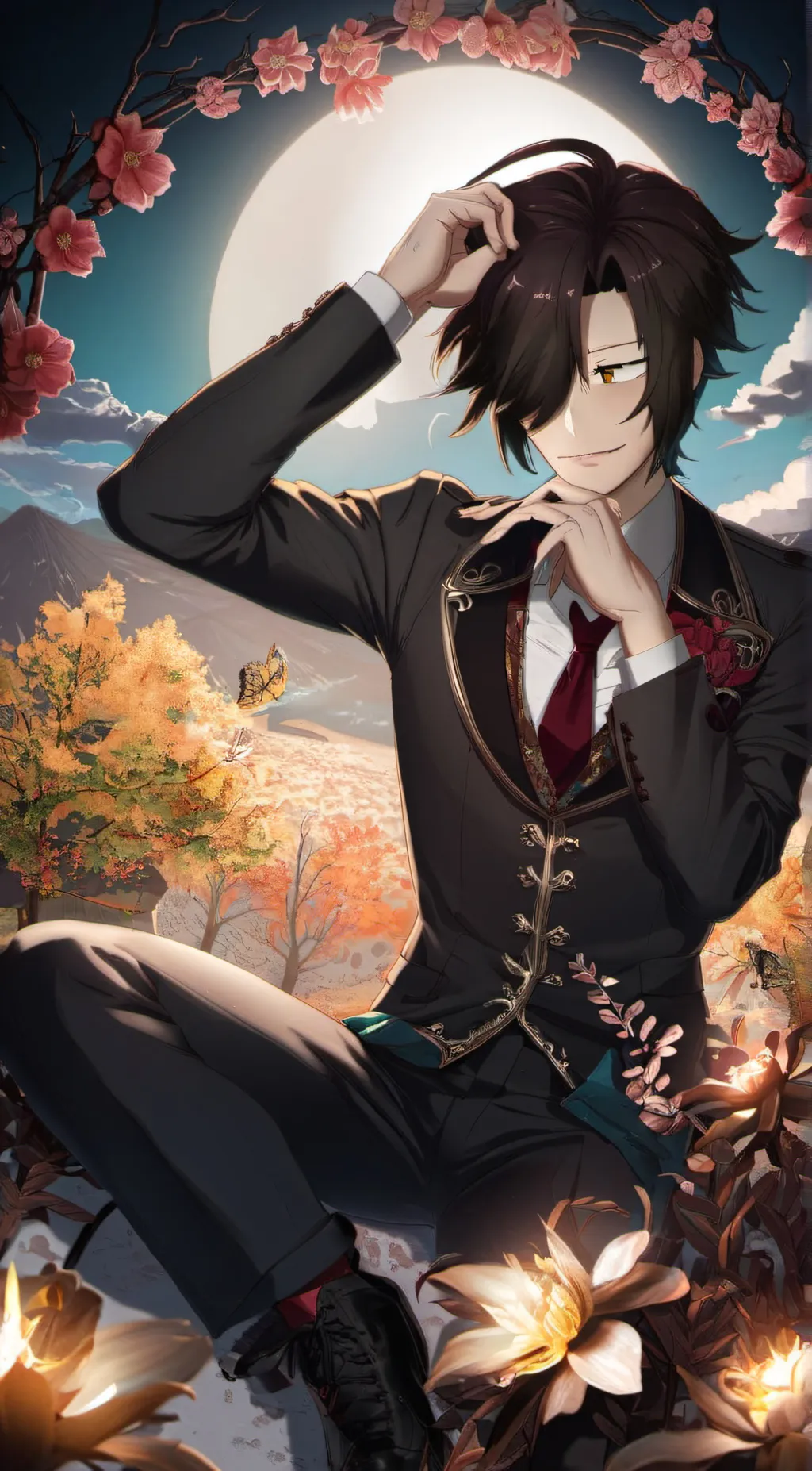 ai character: Ray  background