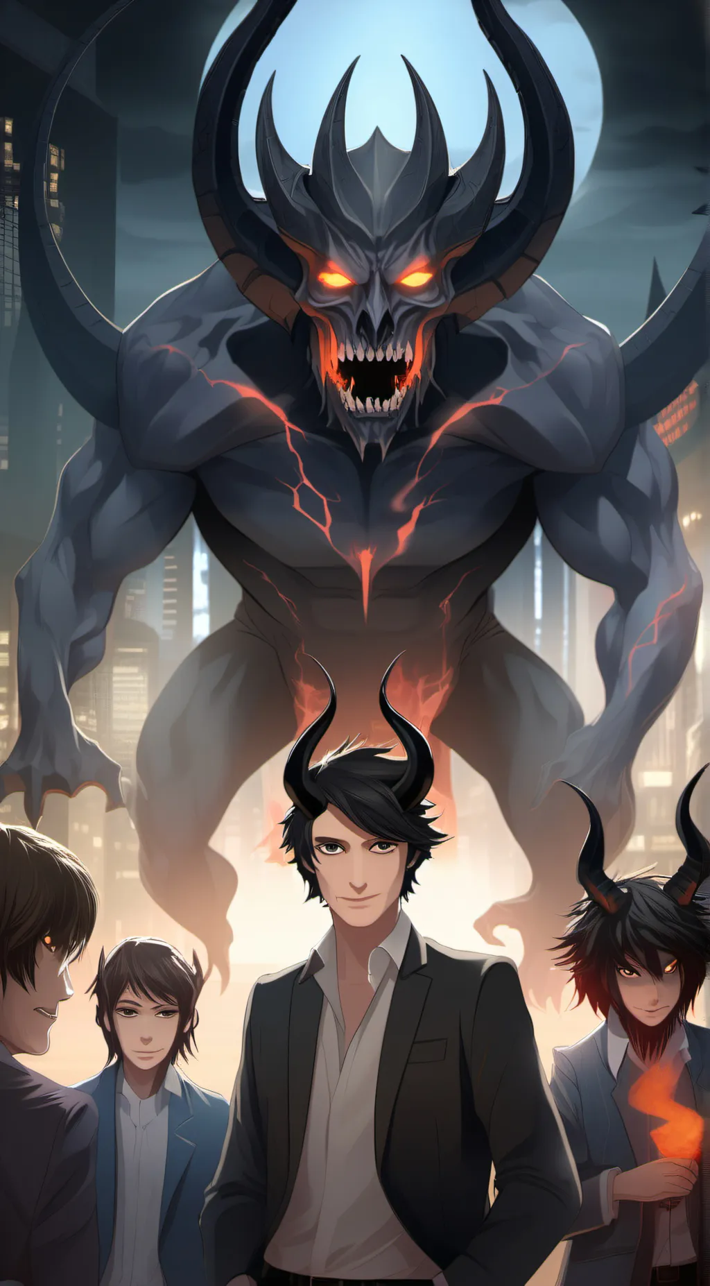 ai character: demons  background