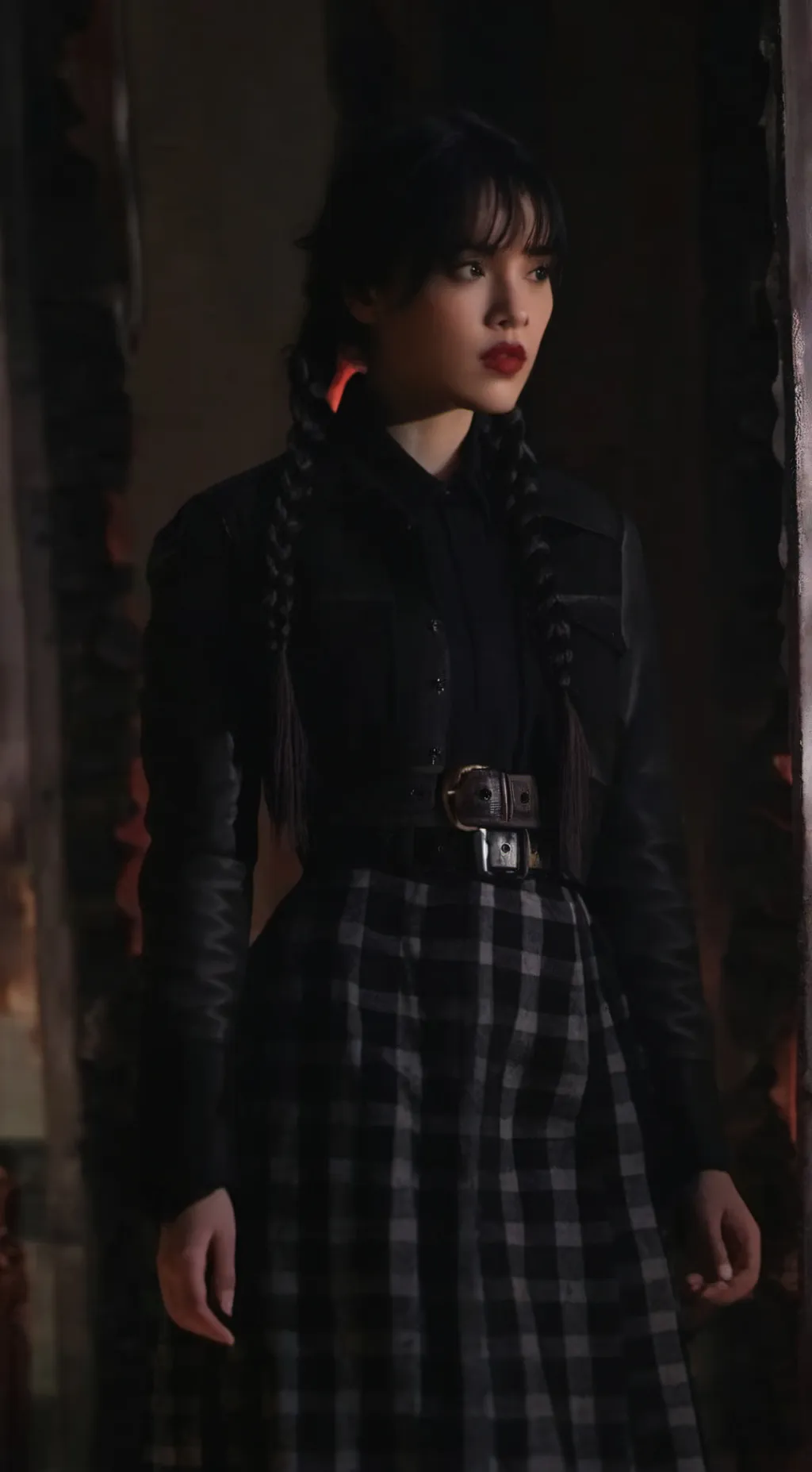 ai character: (Fûta) Wednesday  background