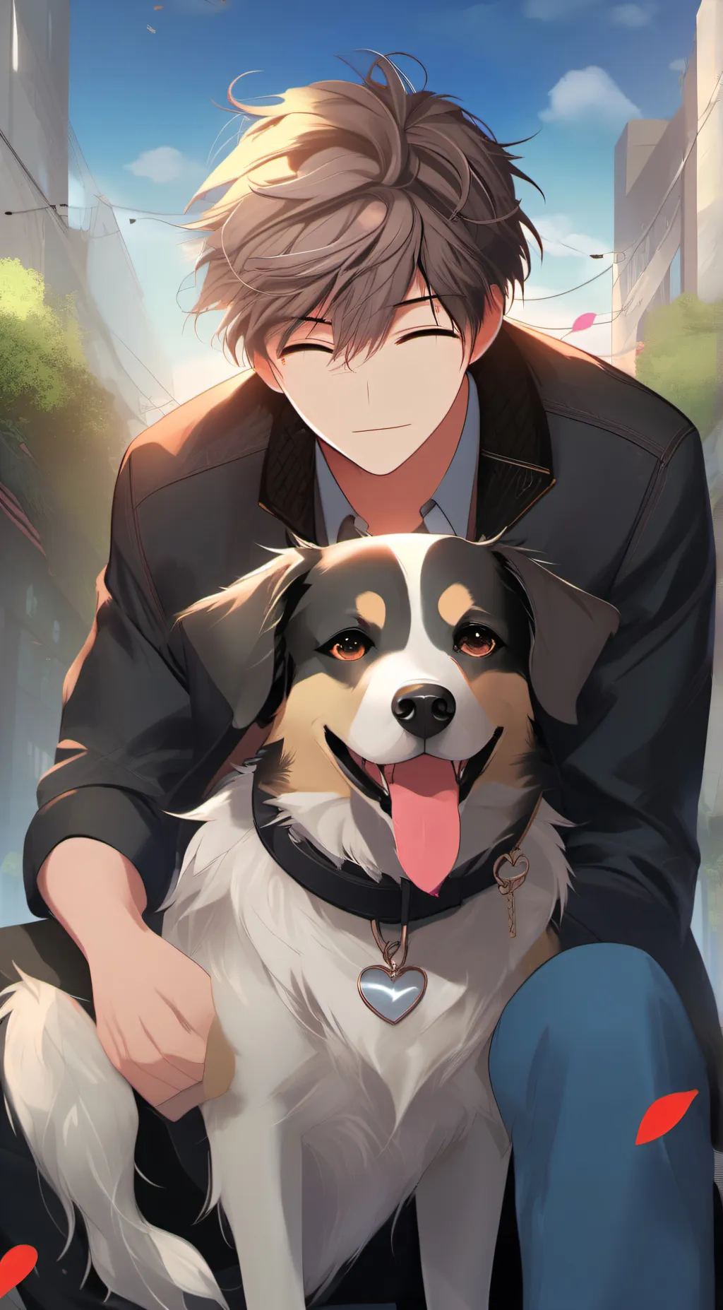 ai character: Asher  background