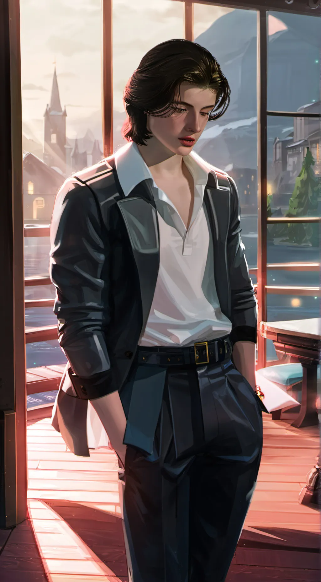 ai character: Caleb background