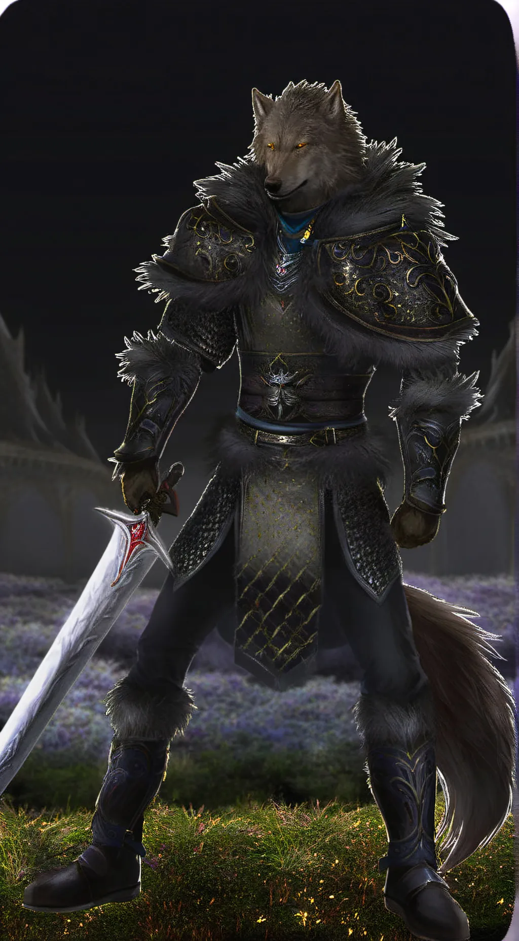 Talkie AI - Chat with Blaidd half wolf 